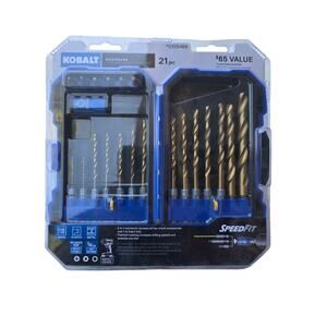 Kobalt 21pc Drill & Drive Set #0155488 Titanium Coated NIB